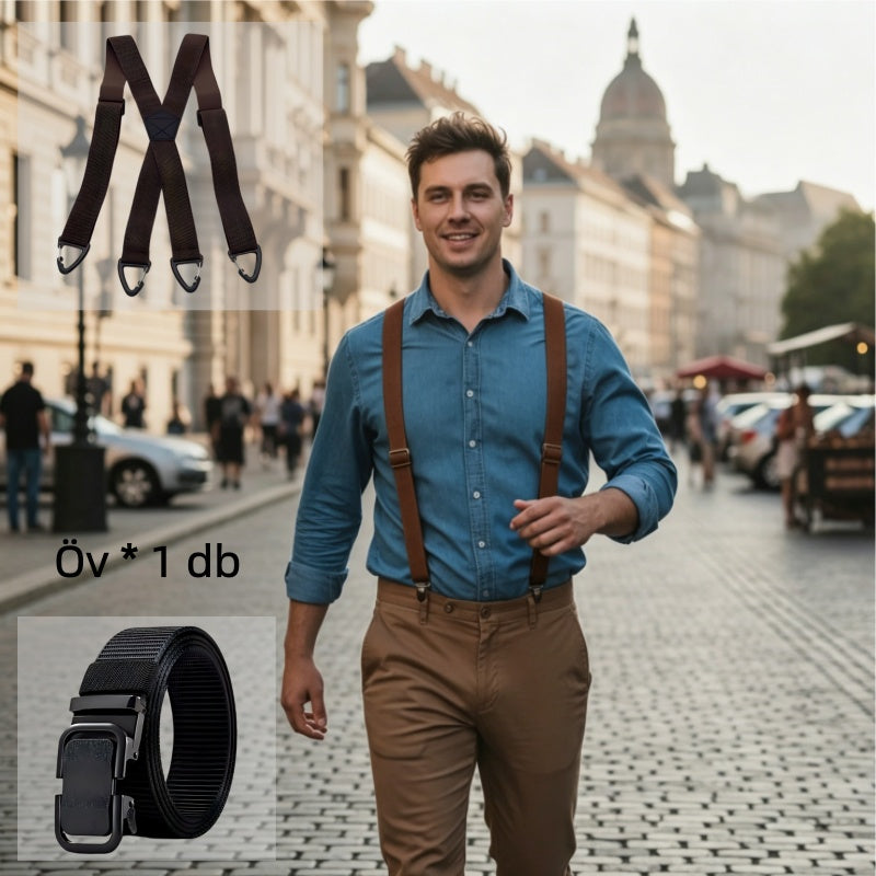 【🔥Top-Selling Products】👖Men's Work Pants with Shoulder Straps