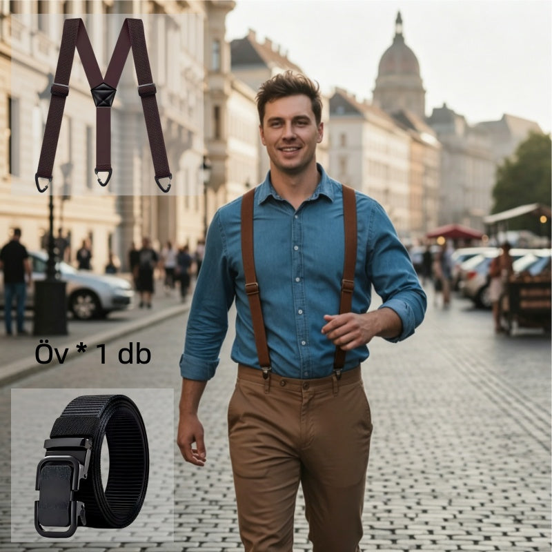 【🔥Top-Selling Products】👖Men's Work Pants with Shoulder Straps