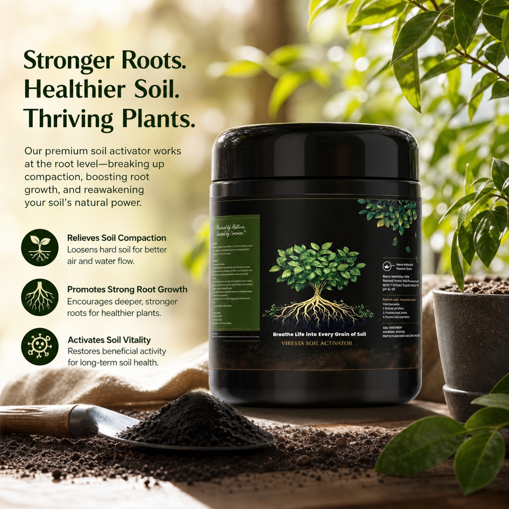 Soil Activator For Horticultural Flowers And Plants