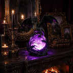 🔮Gothic Dragon LED Crystal Ball Lamp for Dark Aesthetic Decor