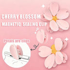 🌸Cherry blossom pattern magnetic decorative refrigerator magnets & packaging clips