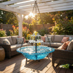 ⏰Tijdelijk 54% korting🦜Solar Cascade Hanging Birdbath Fountain