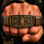 🤴 King of Kings Faith Bracelet – Adjustable Christian Wristband Gift