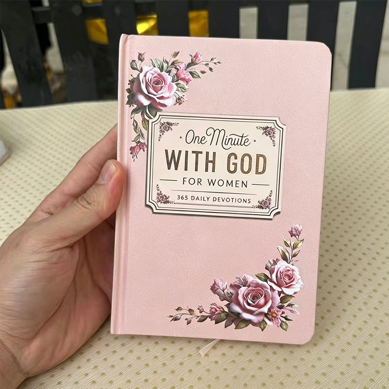 Daily Devotional: A minute in God's presence, a 365-day devotional journal, is the perfect gift for holidays, birthdays, Christmas, and New Year's.