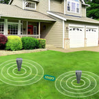 Solar-powered waterproof spiral mole drive