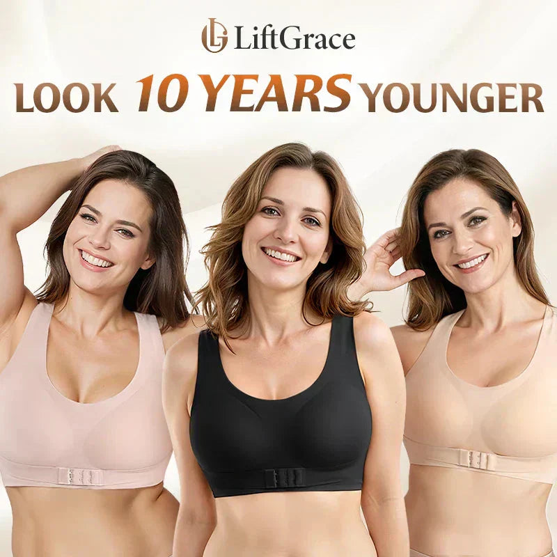 Koop 2 artikelen Bespaar € 3✨ Draadloze Houdingsbeha Met Voorsluiting En Gekruiste Bandjes Op De Rug