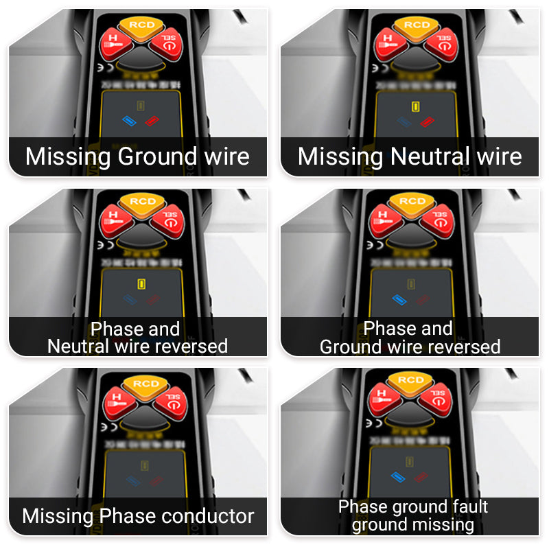 7e generatie ⚡ Verbeterde multifunctionele slimme spanningsmeter 🔥