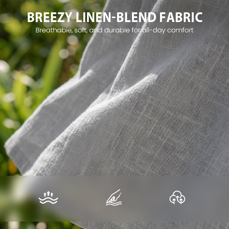 Heren trui en broek met relaxte pasvorm – 2-delige set