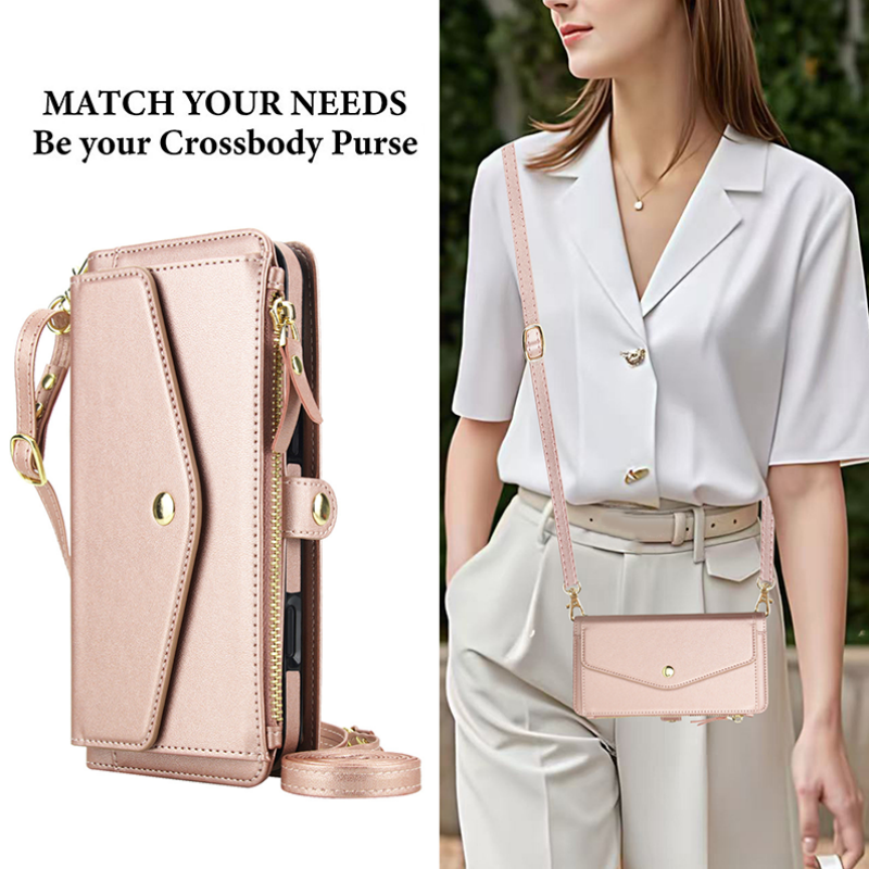 📱2-in-1 magnetische afneembare portemonneehoes