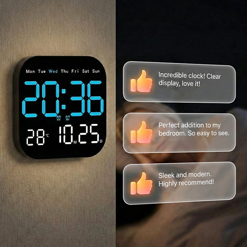 ⏲Multifunctionele digitale wekker voor thuis en op kantoor