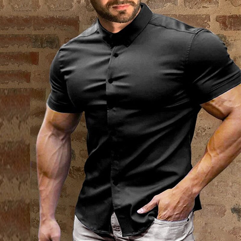 👔 Non-iron men's shirts with button closure – Wrinkle-free, premium cotton & classic fit 👕