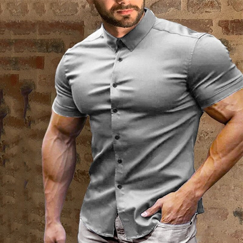 👔 Non-iron men's shirts with button closure – Wrinkle-free, premium cotton & classic fit 👕