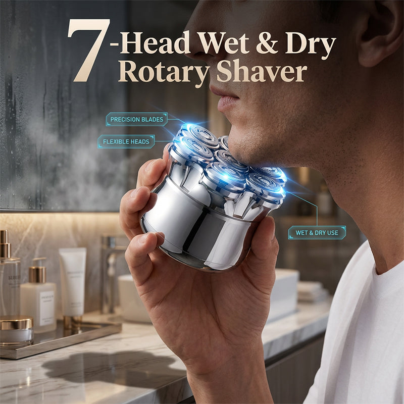 7D Floating Head Electric Razor Made in Germany