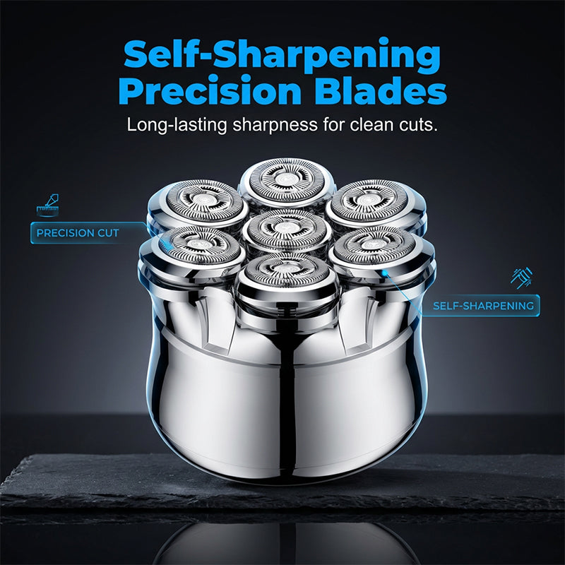7D Floating Head Electric Razor Made in Germany