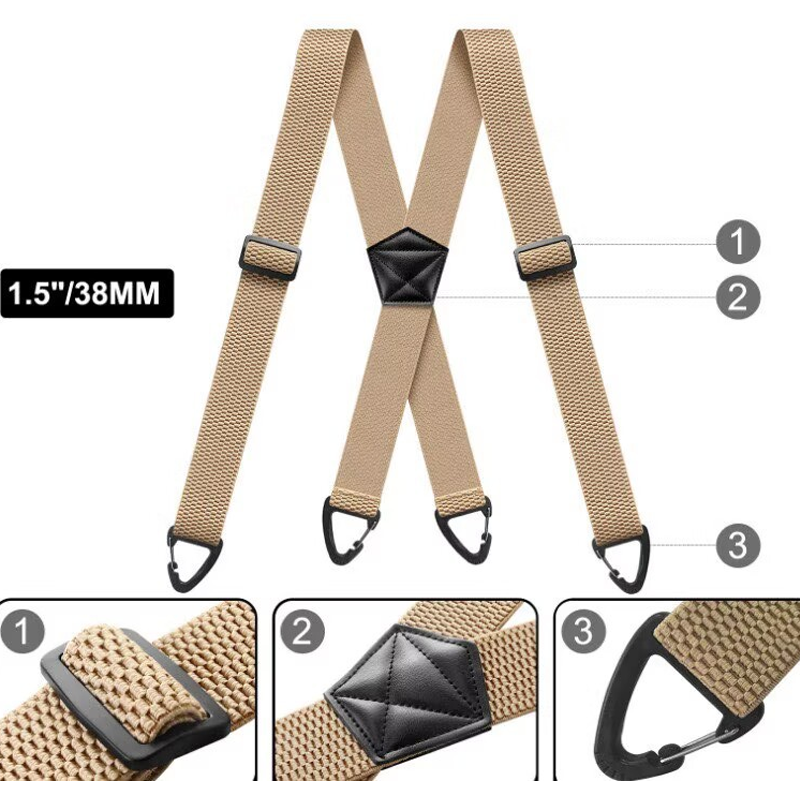 【🔥Top-Selling Products】👖Men's Work Pants with Shoulder Straps