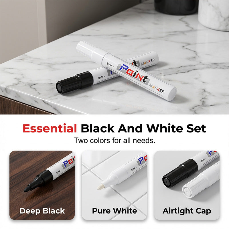 Buy 1 Get 1 Free – Waterproof & Mold-Resistant Grout Repair Pen