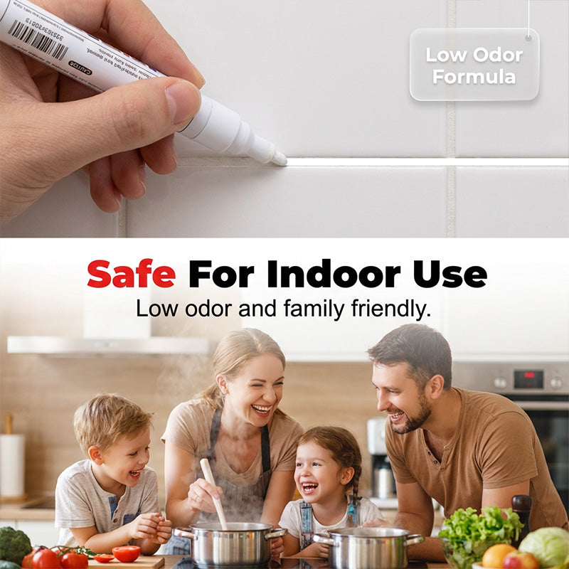 Buy 1 Get 1 Free – Waterproof & Mold-Resistant Grout Repair Pen