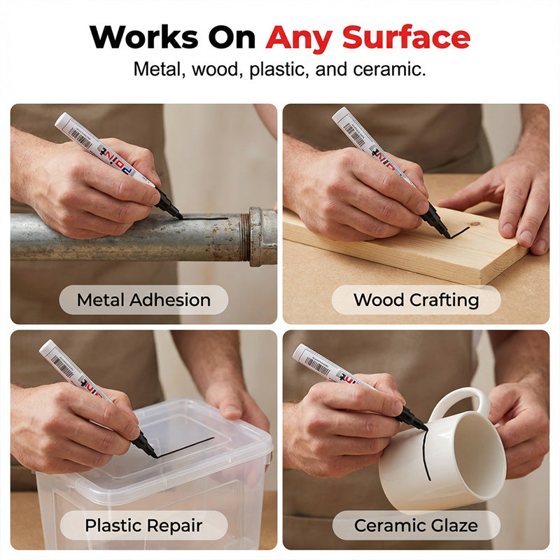 Buy 1 Get 1 Free – Waterproof & Mold-Resistant Grout Repair Pen