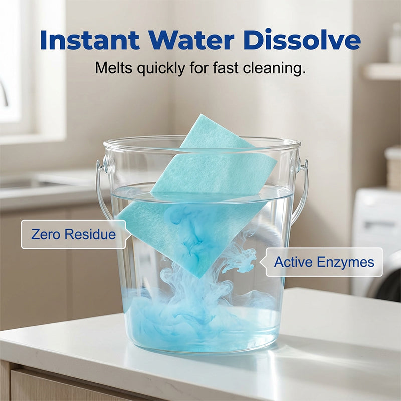 Water-Soluble Floor Cleaning Tablets