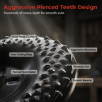 Heavy-Duty Wood Carving Disc – Angle Grinder Attachment for Shaping & Polishing